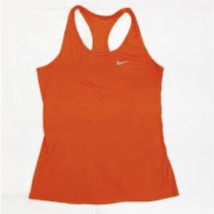 Nike Women's Bright Orange Racerback Tank